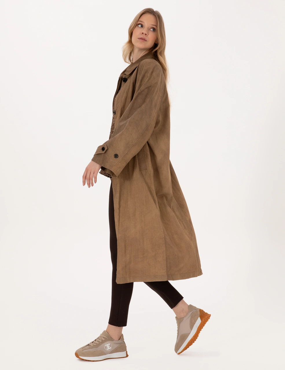 Pierre Cardin Kadın Bej Trençkot 50314049-vr011 Bej