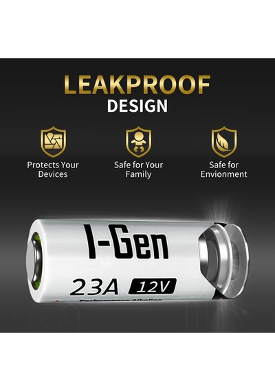 I-Gen 23A Pil 10'lu Paket 12V MN21 PİL (A23 / 23A / V23GA / LRV08 / 8LR932)