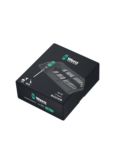 Wera 05059295001 Kraftform Kompakt 60 Çantalı