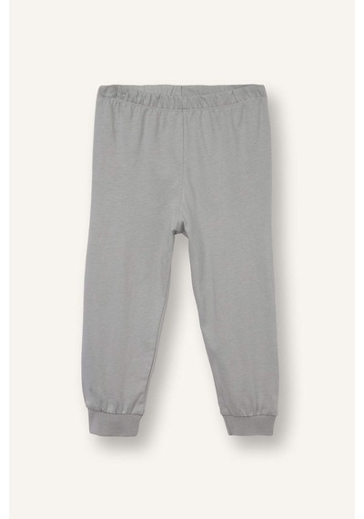 Defacto Baskılı Pijama Takımı Erkek Bebek G7133a526spgr454 Gri-gr454