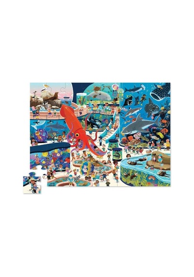 Crocodile Creek Puzzle 48 Parça Akvaryumda Bir Gün