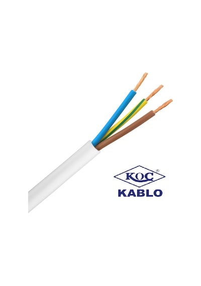 3X2.5 Nym Tam Bakır Kablo Koç Kablo