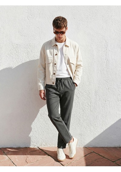 Lcw Vision Haki Regular Fit Gabardin Erkek Pantolon