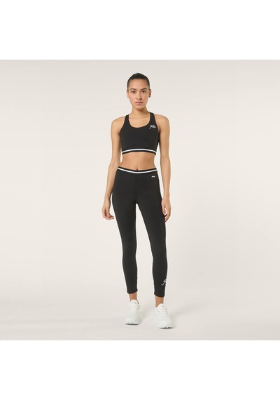 Fila Faw1289.80010 Lunata Graphic Taped Kadın Sporcu Sütyeni Siyah
