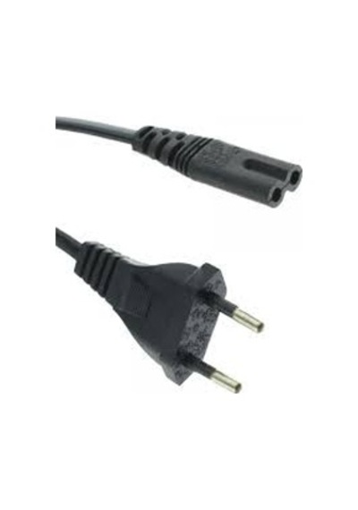 Ac Power Güç Kablosu Tv-Radyo -Notebook Adaptör Için 2 Pin Teyip