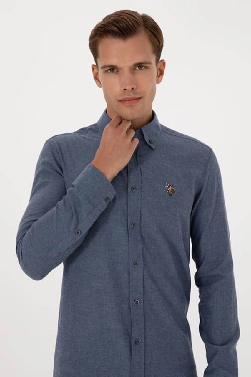 U.s. Polo Assn. Akıs025k İndigo Erkek Gömlek 2225603 İndigo U.s. Polo Assn. Akıs025k İndigo Erkek Gömlek 2225603 İndigo