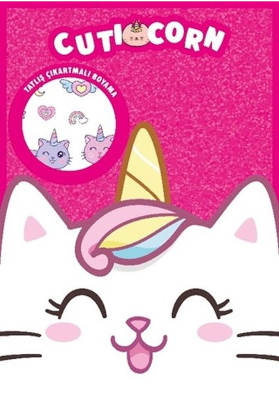 Cuticorn Çıkartmalı Boyama Kitabı - Ccgx-837305
