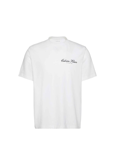 Calvin Klein 20s March Graphic Seasonal Fashion Beyaz Erkek T-shirt-13195 Beyaz