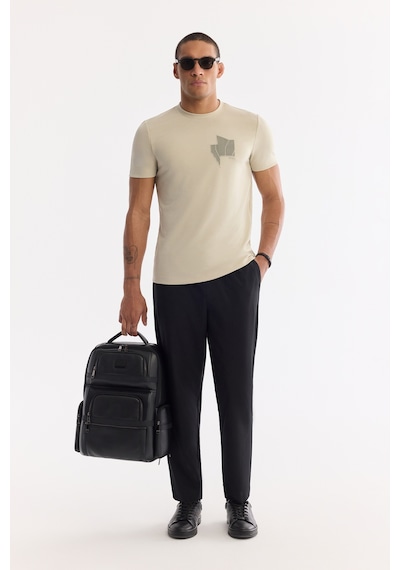 Avva Erkek Bej Bisiklet Yaka Enjeksiyon Baskılı Bi-stretch İnterlok Regular Fit T-shirt A61y1136 Avva Erkek Bej Bisiklet Yaka Enjeksiyon Baskılı Bi-stretch İnterlok Regular Fit T-shirt A61y1136