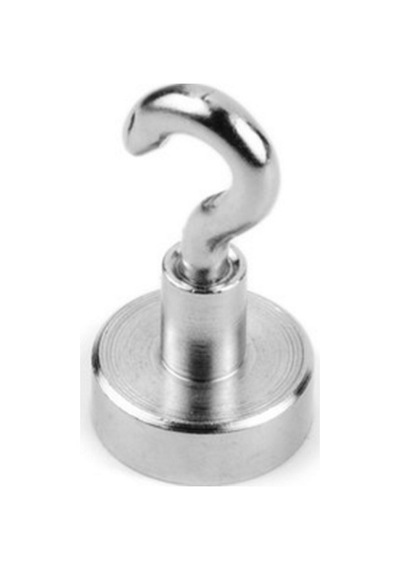 12Mm Pot Mıknatıs - Güçlü Neodyum Askı Kanca Mıknatıs