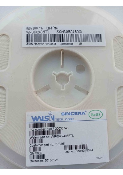 Wr08x2403ftl 240k 805 Smd Direnç 500 Adet