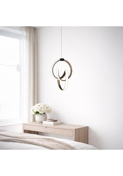 Supply Home Modern Led Sarkıt Avize 23x80 Cm Ayarlanabilir Gövdeli, 24w 6500k Beyaz Işık, Power Led Teknolojili, Diğer