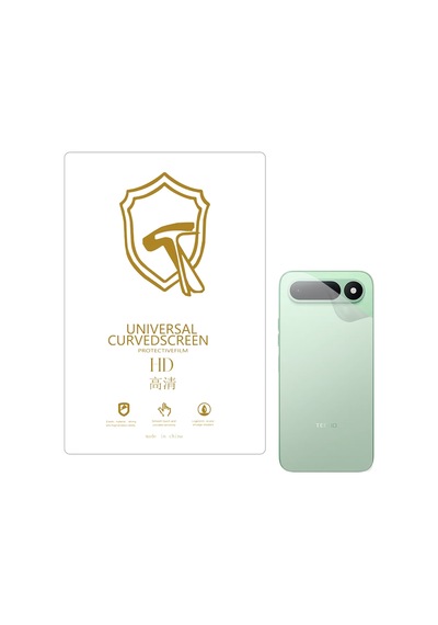 Tecno Spark 50 İle Uyumlu Full Tpu Nano Arka Ekran Koruma Filmi - Ekm102