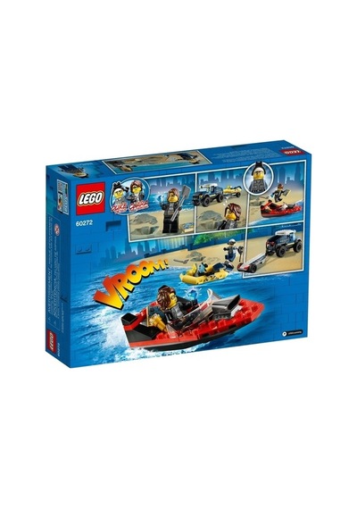 LEGO® City 60272 Elite Polis Tekne Taşıma Aracı 166 Parça