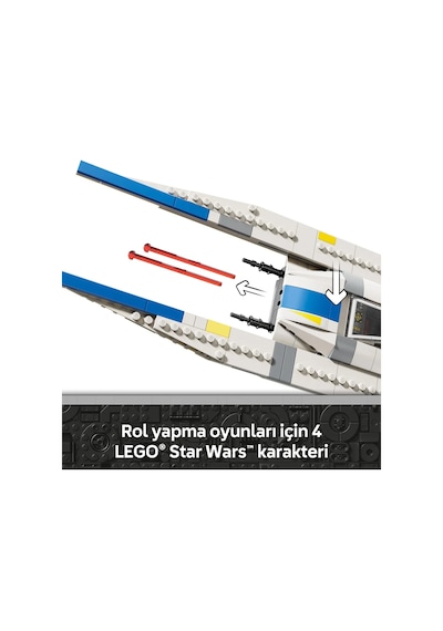LEGO® Star Wars: Andor™ Asi U-Wing Starfighter™ 75399 - 8 Yaş ve Üzeri Star Wars Hayranları için Yaratıcı Oyuncak Yapım Seti (594 Parça) LEGO® Star Wars: Andor™ Asi U-Wing Starfighter™ 75399 - 8 Yaş ve Üzeri Star Wars Hayranları için Yaratıcı Oyuncak Yapım Seti (594 Parça)