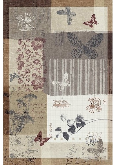 Taç Baskılı Halı Lineria 120x180 Bej