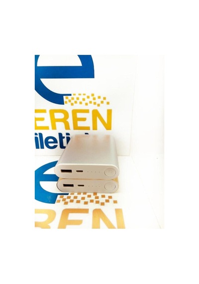 Powerbank 10.000 Mah Şarj Led Ekranlı Beyaz