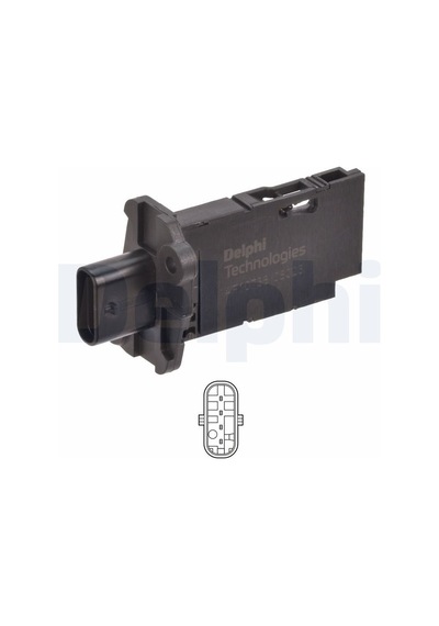 Bmw 1 F20 116d 1.5 2015-2019 Delphi Hava Akışmetre / Debimetre