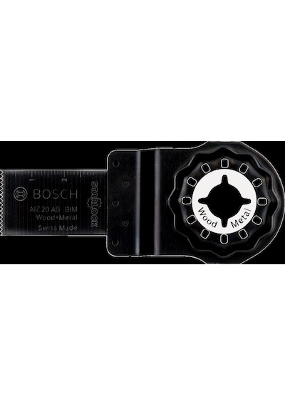 Bosch - Starlock - Aız 20 Ab - Bım Ahşap Ve Metal İçin Daldırmalı Testere Bıçağı 5'li 2608661628