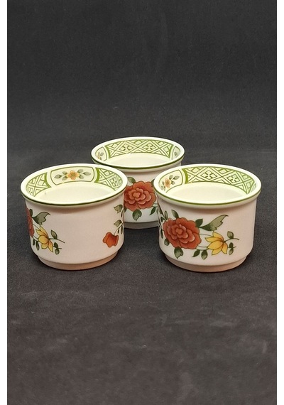 Summerday Vintage Yumurtalık 3 Adet Turuncu