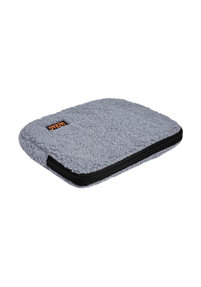 Jacbag Teddy Açık Gri/turuncu Peluş Erkek Çocuk Tablet Çantası Tablet Kılıfı