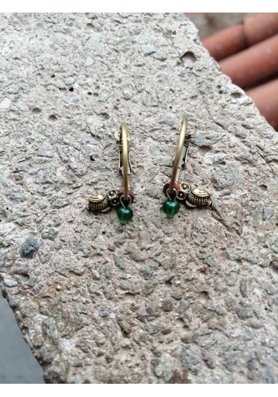 El Yapımı Tasarım Boncuk Küpe Şık Hediyelik Model 8a1d9e Çok Renkli