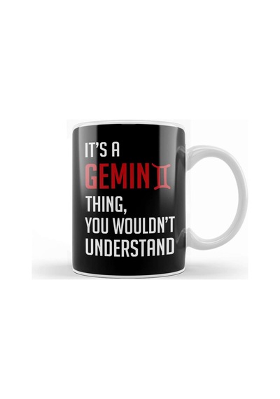 Funny It S A Gemini Thing You Wouldn T Understand Kupa Bardak Porselen Karışık