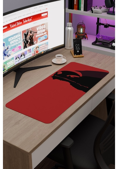 Devilman Crybaby Anime V2 - 70x30 Xl Gaming Kauçuk Kaymaz Taban Mouse Pad Fare Altlığı