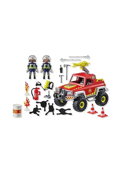 Playmobil Firefighting Truck 71824