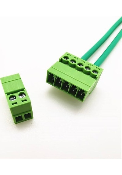 Robotizmo 4 Pin Kablodan Kabloya Klemens 3.81Mm Kablo Birleştirici 2 Adet