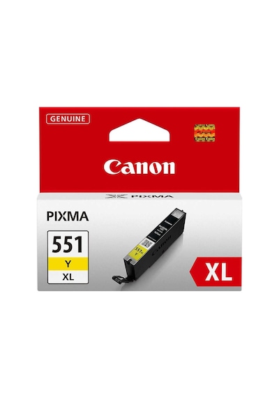 Canon Clı - 551y Xl Sarı Yüksek Kapasiteli  Mürekkep Kartuş 6446b001