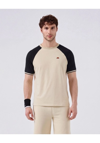 Ellesse 6sm5013-bg Erkek Tişört - Bej/siyah