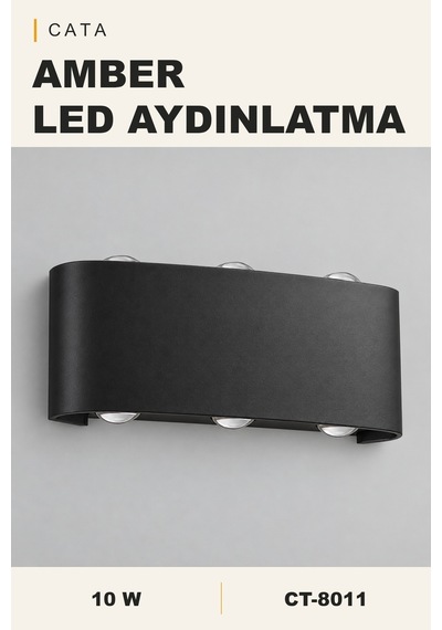 Cata Ct-8011 10w Amber Çift Yönlü Led Aplik Diğer