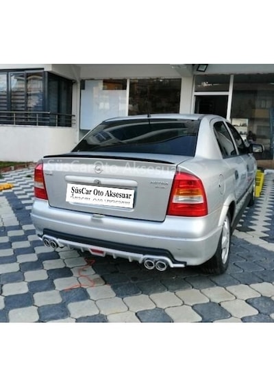 Opel Astra G Bagaj Üstü Spoiler Bagaj Çıtası Piano Black