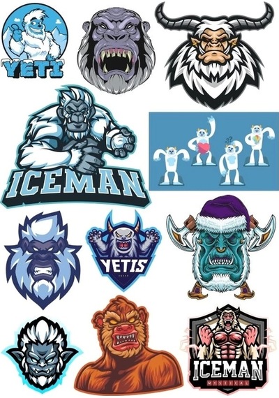 Yeti Sticker Set 15 Parça Telefon, Tablet, Defter, Laptop Sticker