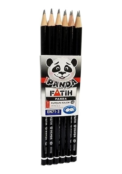 Fatih Kurşun Kalem Panda - 5 Adet