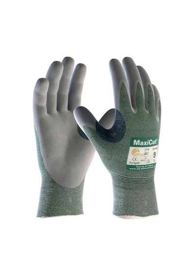 Atg Maxicut 34-450 Kuru Ortam İş Eldiveni Avuç İçi Kaplı Gri B Kesilme Dirençli No 9