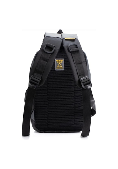 Newish Polo Unisex Laptop Tablet Bölmeli Minimal Sırt Çantası - Gri