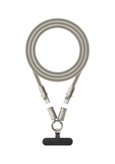 Ttec Extremecable Hip Çok Fonksiyonlu Ekstra Dayanıklı USB-C –USB-C 60W PD/Qc 120 CM Hızlı Şarj/Data Kablo Altın