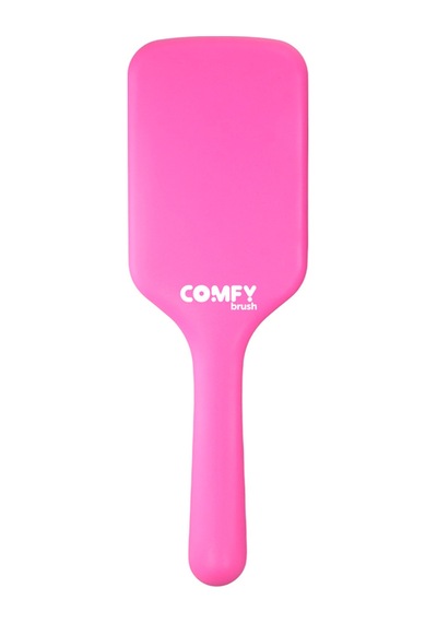 Comfy Brush Saç Fırçası - Esnek, Geniş Yüzeyli Düğüm Açıcı Pembe