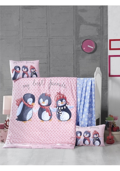 Komfort Home Bebek Nevresim Takımı Pamuk / Best Friends