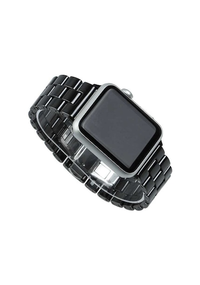Ariatech Watch Ultra 49mm Kordon Uyumlu Krd-15 Metal Strap Kayış Clo- Siyah