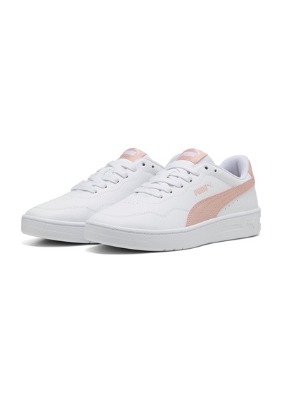 Puma Court Lally Kadın Günlük Sneaker Beyaz - Pembe