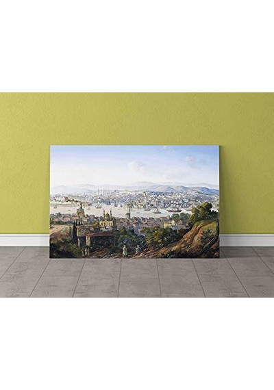 Bossoli-ıstanbul A Bakan Türkler Kanvas Tablo 70x110 Cm