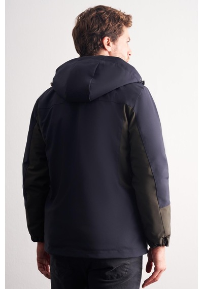 İmza Lacivert - Haki Kapüşonlu Yaka Bondid Yırtmaçsız Casual Mont 1007255134 Lacivert - Haki İmza Lacivert - Haki Kapüşonlu Yaka Bondid Yırtmaçsız Casual Mont 1007255134 Lacivert - Haki