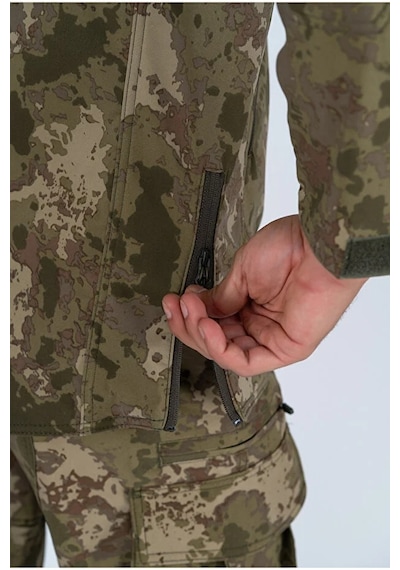 Kubilay Askeri Malzeme Combat Tactical Outdoor Kamuflaj Mont Su Rüzgar Geçirmez Erkek Softtjell Mont - 305 Yeşil Kubilay Askeri Malzeme Combat Tactical Outdoor Kamuflaj Mont Su Rüzgar Geçirmez Erkek Softtjell Mont - 305 Yeşil