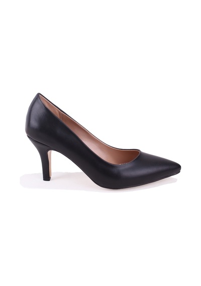 Dagoster Dza07-388412 Siyah Stiletto Topuklu Kadın Ayakkabı Siyah