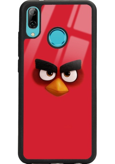 Huawei Mate 20 Lite Red Tasarımlı Glossy Telefon Kılıfı Siyah