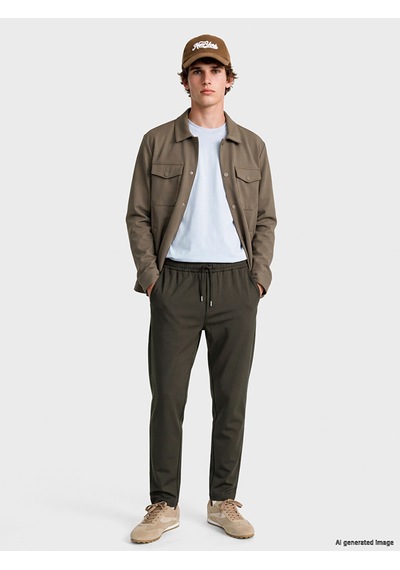 Lcw Vision Haki Loose Fit Erkek Eşofman Altı