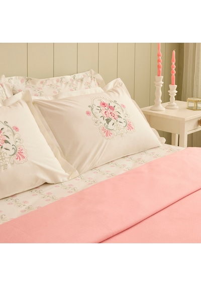 Karaca Home Beloria Nish Set Çift Kişilik Pike Takımı Multicolour Çok Renkli